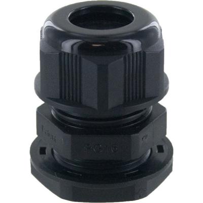 Cord grips dome conn pg16 .39-.56in black c/w o-r