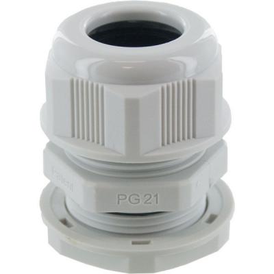Cord grips dome conn pg21 .51-.71in grey c/w o-ri