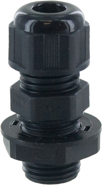 DOME COMM Pg48 BLACK c/w O-ring and locknut