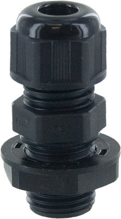 DOME COMM Pg48 BLACK c/w O-ring and locknut