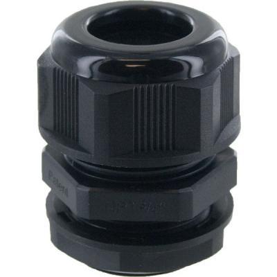 Dome conn .750in npt .51-.71in black c/w o-ring and locknut