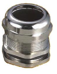 DOME METRIC M20 .24-.47in BRASS c/w O-ring and locknut