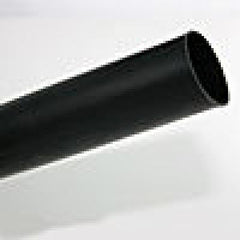 Heat shrink tubing ht shk med wall 1.1inchid blk 4ft