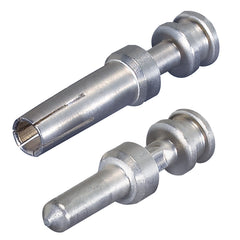 Heavy duty connectors 10a female crimp contact - silver plate