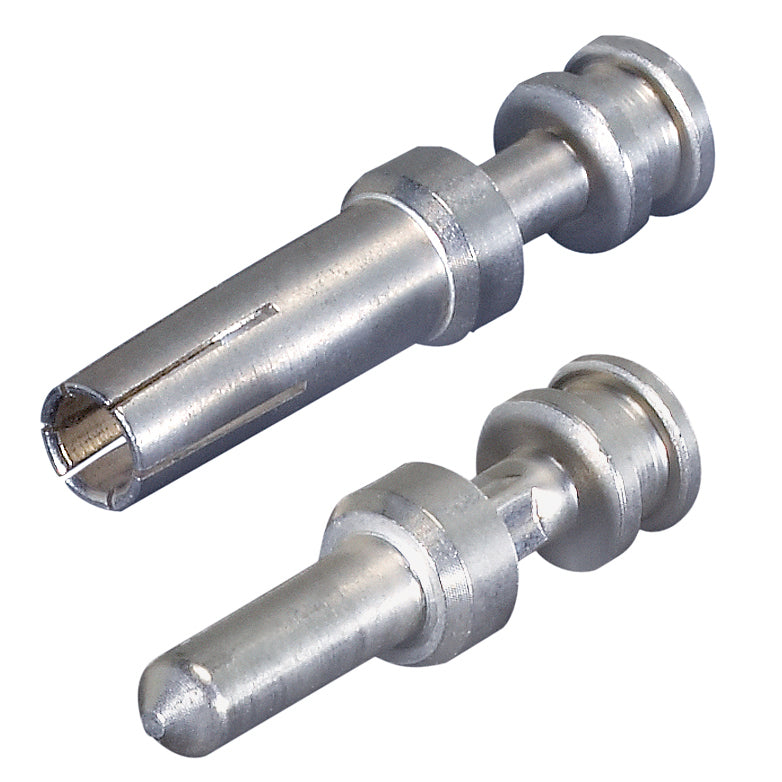 Heavy duty connectors 10a female crimp contact - silver plate