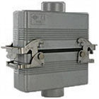 Heavy duty connectors 24p inserts - top entry hood double lev