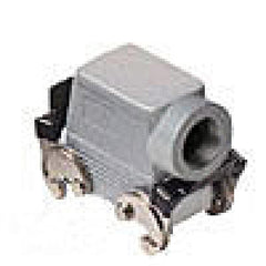 Heavy duty connectors hood - 10p+ground double levers side