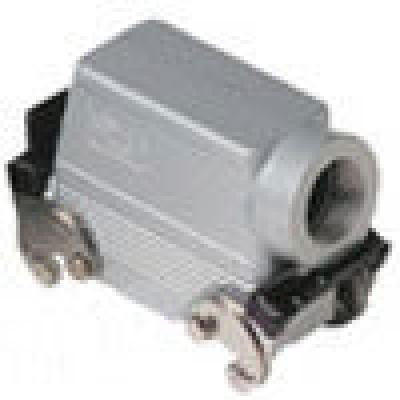 Heavy duty connectors hood - 16p+ground double levers side