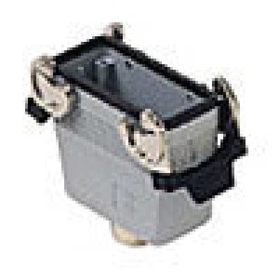 Heavy duty connectors hood - 16p+ground double levers top