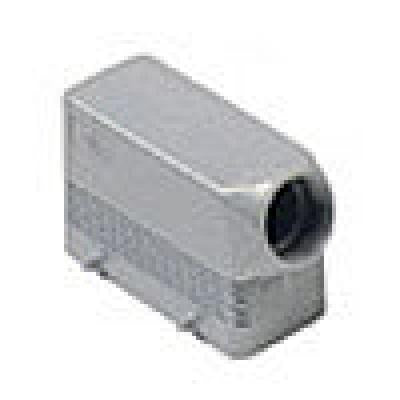 Heavy duty connectors hood - 16p+ground four pegs side ent