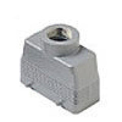 Heavy duty connectors hood - 16p+ground four pegs top entr