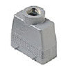 Heavy duty connectors hood - 16p+ground four pegs top entr