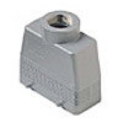 Heavy duty connectors hood - 16p+ground four pegs top entr