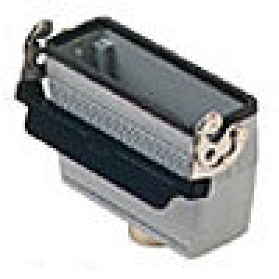Heavy duty connectors hood - 24p+ground single lever top e