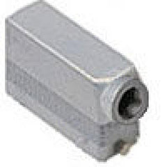 Heavy duty connectors hood - 24p+ground two pegs side entr