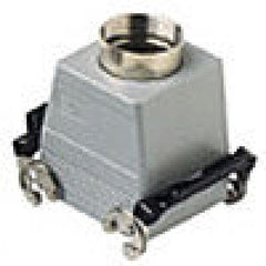 Heavy duty connectors hood - 32p+ground double levers top