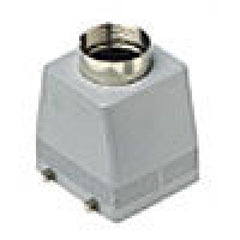 Heavy duty connectors hood - 32p+ground four pegs top entr