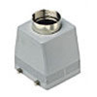 Heavy duty connectors hood - 32p+ground four pegs top entr