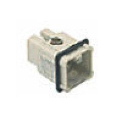 Heavy duty connectors male insert - 8p 10a - max 50v white