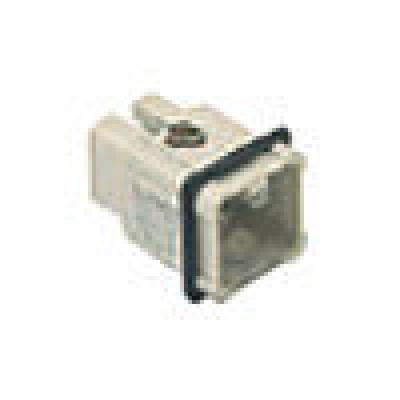 Heavy duty connectors male insert - 8p 10a - max 50v white