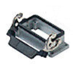 Heavy duty connectors panel mounting base - 10p+ground sing