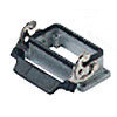Heavy duty connectors panel mounting base - 10p+ground sing