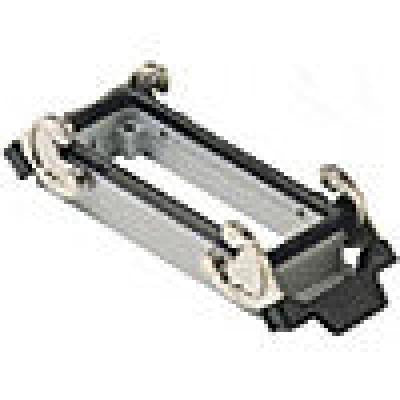 Heavy duty connectors panel mounting base - 16p+ground doub
