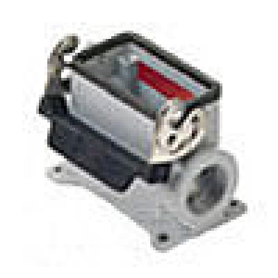 Heavy duty connectors surface mounting base - 10p+ground si
