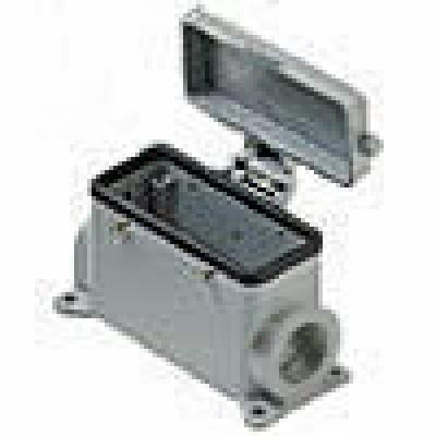 Heavy duty connectors surface mounting base - 16p+ground fo