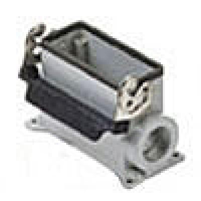 Heavy duty connectors surface mounting base - 16p+ground si