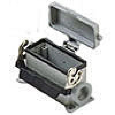 Heavy duty connectors surface mounting base - 16p+ground si