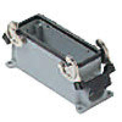 Heavy duty connectors surface mounting base - 24p+ground do