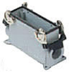 Heavy duty connectors surface mounting base - 24p+ground do