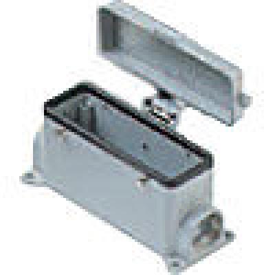 Heavy duty connectors surface mounting base - 24p+ground fo