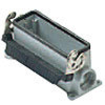 Heavy duty connectors surface mounting base - 24p+ground si