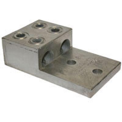 Lugs alum mech lug 300-800 2con 2hole