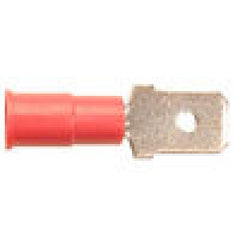 Male tab pvc red 22-18 100pkg