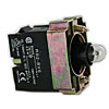 Pilot LB Hldr Blck w/ Incd Bulb 24V