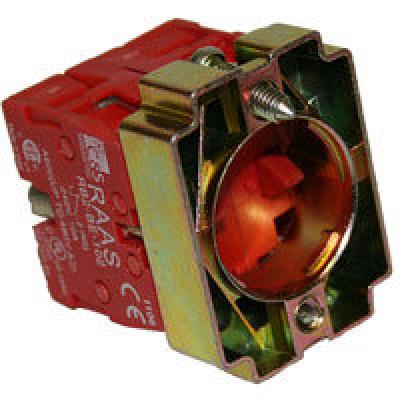 Push buttons collar & 2 nc contact blocks