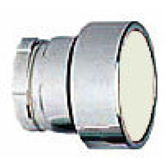 Push buttons flush hd sprg ret acttr metal white