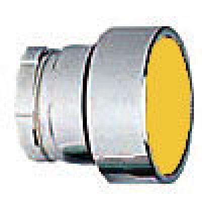 Push buttons flush hd sprg ret acttr metal yellow