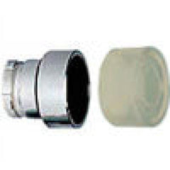 Push buttons flush hd sprg ret acttr w/clr boot me bk