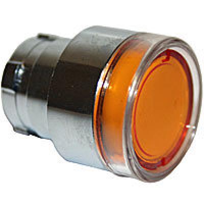 Push buttons flush hd sprg ret illum acttr..amber