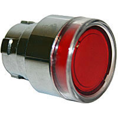 Push buttons flush hd sprg ret illum acttr .. red