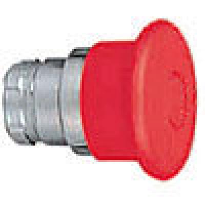 Push buttons mushroom hd push/pull metal red