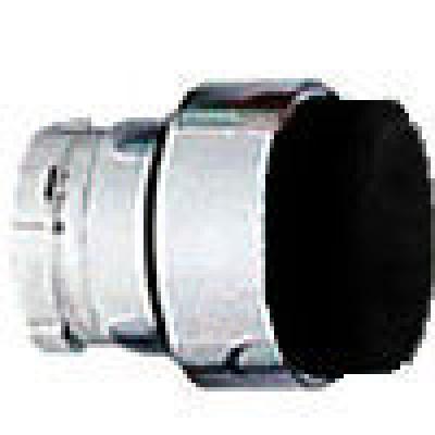 Push buttons prjctng hd sprg ret acttr, metal, black