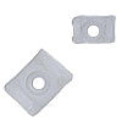 Screw mount .875"l x .625"w #12-1/4" screw natural 100pk, Cable Ties, Techspan - Maple Electric Supply 