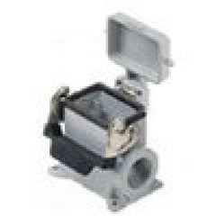 Surface mounting base - 6p+ground single lever single port cable gland pg 21, Heavy Duty Connectors, Techspan - Maple Electric Supply 