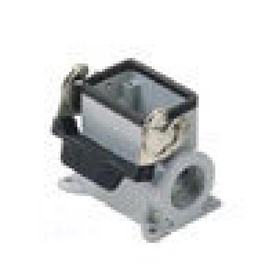Surface mounting base - single lever single pg21 thread port high construction, Heavy Duty Connectors, Techspan - Maple Electric Supply 