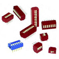 Switches switch dip sp 1 slide 0.1a 25vdc pc pins, Switches, Techspan - Maple Electric Supply 